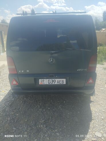 вит машина: Mercedes-Benz Vito: 2001 г., 2.2 л, Механика, Дизель, Минивэн