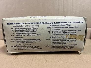 Rezne i brusne ploče: Čelična vuna – rolna - Materijal: čelična vuna (sintetička vlakna od — 7