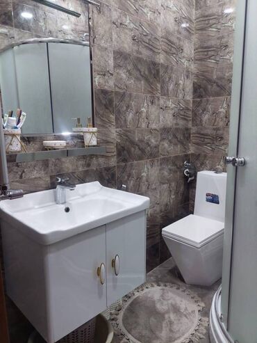 Uzunmüddətli kirayə mənzillər: 9 mkr,Tərlan şadlıq evinin arxasında, 12 mərtəbənin,2-ci — 7