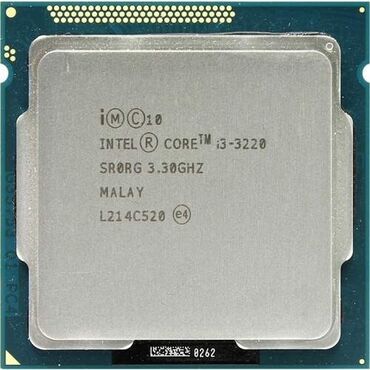 комплект 1155: Процессор, Колдонулган, Intel Core i3, 2 ядролор, ПК үчүн