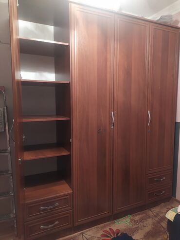 шкаф уголок: Кийим салуучу шкаф, Колдонулган, Түз, Башка материал