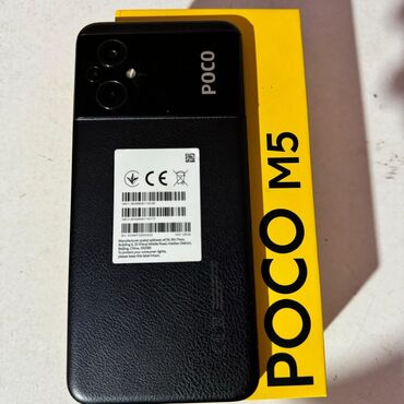 Poco: Poco M5, Б/у, 128 ГБ, цвет - Черный, 2 SIM