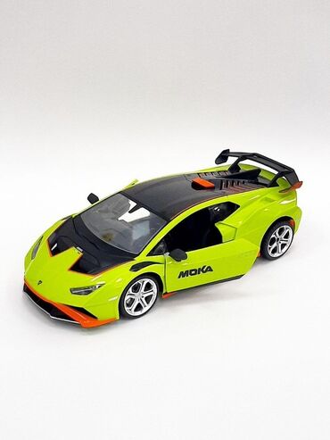 моделки машин: Игрушечная модель автомобиля Lamborghini Huracan в масштабе. Имеет