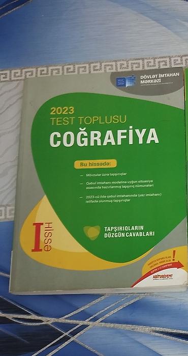 Testlər: Məhsul: Coğrafiya 2023 – Test Toplusu (I hissə) Xüsusiyyətlər: - — 1