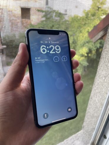 камера наблюдения ош: IPhone X, 64 ГБ, Black Titanium, 68 %