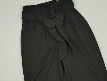 obcisłe spodnie damskie legginsy: Material trousers for women, size L (EU 40)