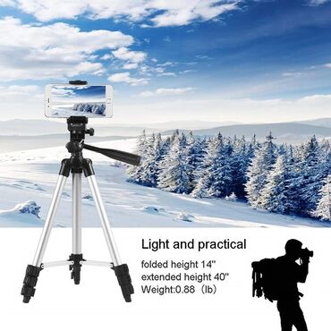 Ostali foto- i video-aksesoari: Tripod 105cm, Torba + Držač za Telefon Tripod (stativ) za — 8