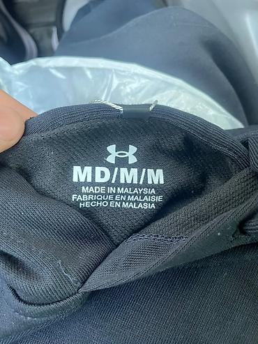 ander armour: Мужская толстовка, S, M, Under Armour, Новый, цвет - Черный — 3