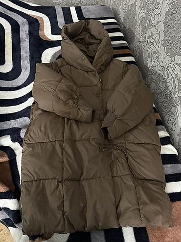 nike tech flecce: Пуховик, По колено, Стеганый, XL, L — 1