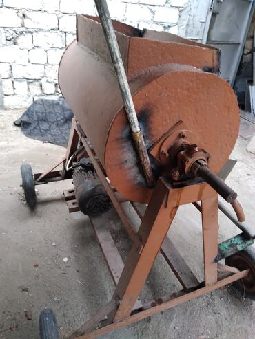 Beton qarışdıranlar: Elektrik mühərrikli qarışdırıcı/baraban tipli sənaye mikseri - Güclü — 13