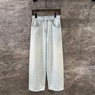 Джинсы: Джинсы, Карго, Chanel, Высокая талия, S (EU 36)