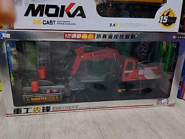 Оюнчуктар: Радиоуправляемый экскаватор MOKA (Die-Cast) - Масштабная модель — 1