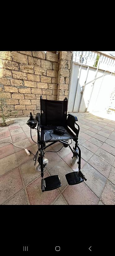 eşitmə cihaz: Elektrik mühərrikli əlil arabası - Joysticklə idarəetmə: sağ/daxili — 1
