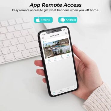 Videomüşahidə: Smart IP Kamera P10Q 360° 8MP Brend adı: BESDER Mənşə: Materik Çin — 6