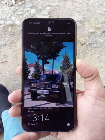 azerbaycan telefon fiyatları iphone: Honor 8X, 64 GB, rəng - Qara, Barmaq izi