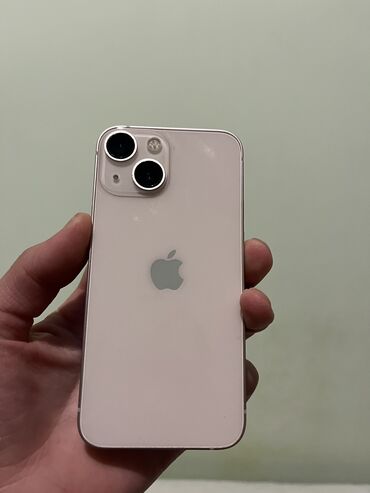 айфон 13 мини цена бишкек бу: IPhone 13 mini, Колдонулган, 128 ГБ, Күлгүн, Каптама, 83 %