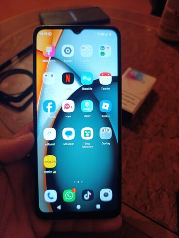 Xiaomi: Xiaomi A3, 128 GB, rəng - Göy, 
 Zəmanət, Sensor, Barmaq izi