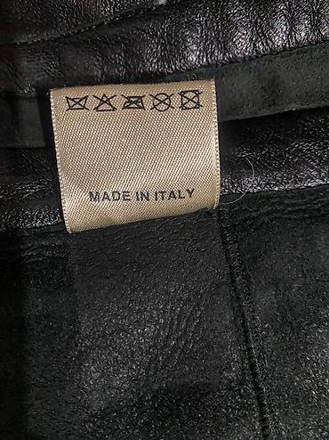 Дубленки: Дубленка, Италия, По колено, Оверсайз, M, L — 8