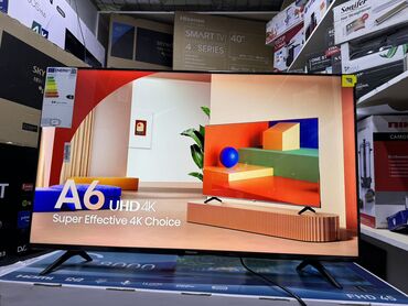 Телевизоры: 4K телевизор Hisense 43A6BG Основные характеристики Тип телевизор — 4