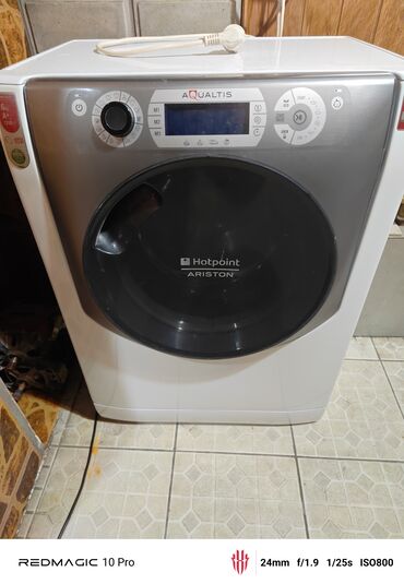 мастер по ремонту водонагревателей: Стиральная машина Hotpoint Ariston, Б/у, Автоматические, До 6 кг, Компактная