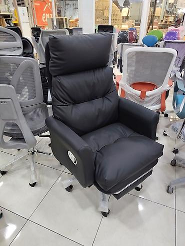 stalak za laptop: Erqonomik ofis kreslosu – yüksək arxalı, baş yastıqlı, qalın — 1