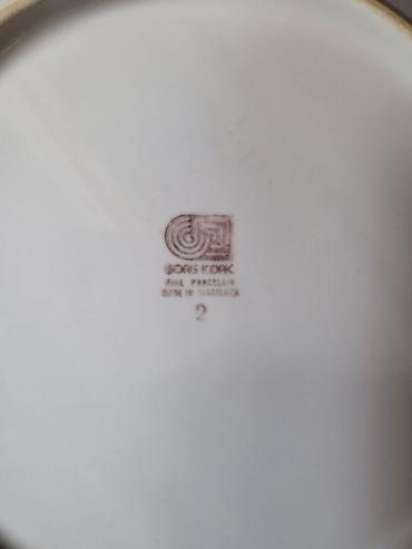 bicikle type 1: Tanjiri Boris Kidric porcelan Jugoslavija iz 70ih.godina. Tanjiri — 7