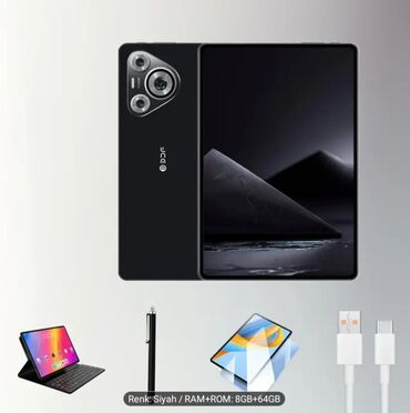 planşet işlənmiş: Planşet – Qara rəng RAM + ROM: 8 GB + 64 GB Xüsusiyyətlər: -