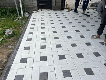 Тротуарная плитка: Тротуарная плитка, Другая модель, Бетонная, Для двора, Новый — 16