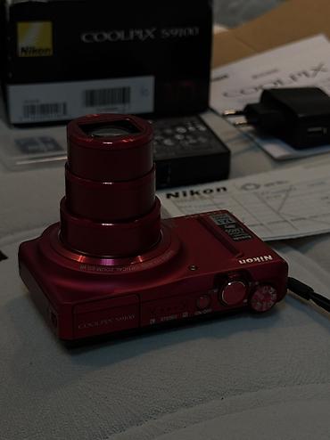 Fotokameralar: Nikon CoolPix S9100 12.1 Megapixels 18x Optic zoom Yenidir, tam — 5