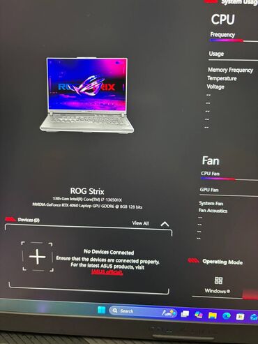 ASUS: İşlənmiş ASUS ROG, 16 ", Intel Core i7, 1 TB, Ödənişli çatdırılma, Ünvandan götürmə, Rayonlara çatdırılma — 6