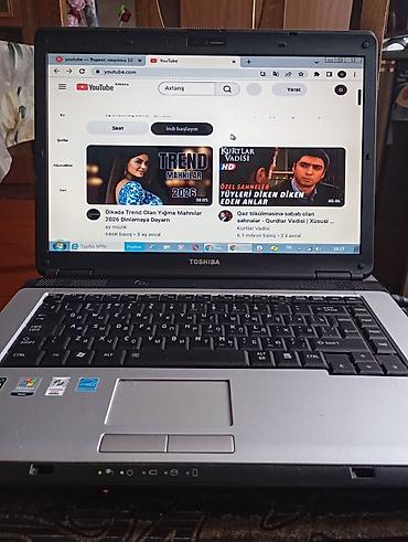 железный диск на 16: Toshiba noutbuk - Ekran: təxminən 15.4" Rusiya şəhərindən almisam — 2