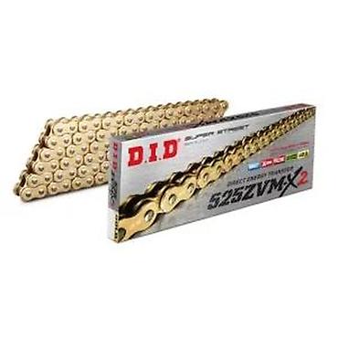 obe: DID 525ZVMX Gold – lanac za motocikle visokih performansi - Serija — 2