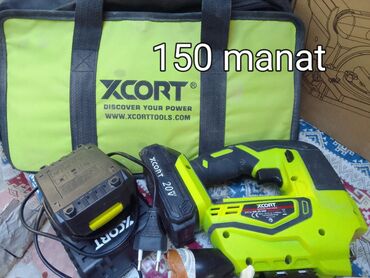 Elektrik əl alətləri: XCORT alətlər dəsti 1) Akkumulyatorlu mişar (XCORT 20V) - 20V Li-ion