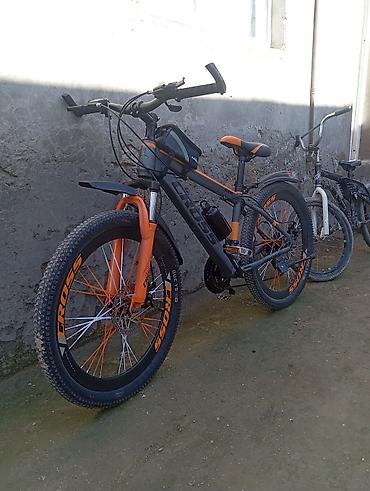 velosiped cross: KROSS dağ velosipedi – 27.5” təkərlər, disk əyləclər, amortizatorlu ön — 4