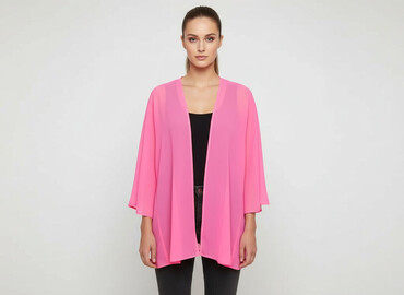 prześwitujące ubrania: Boohoo, Women`s cape, size S