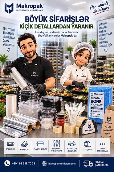🍽️ Böyük sifarişlər kiçik detallardan yaranır! Catering, restoran