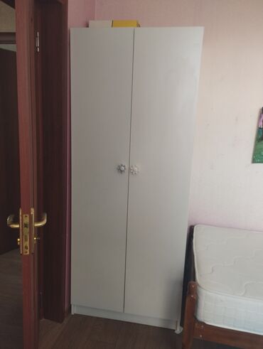 transformator satılır: Oğlan və qız üçün, İşlənmiş, 2 qapılı, Açılan, Düz dolab