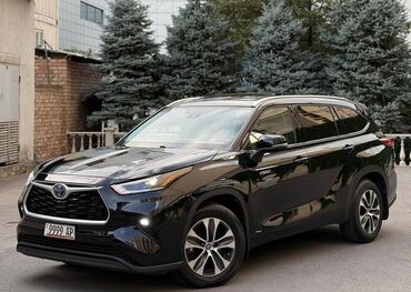 корейские внедорожники: Toyota Highlander: 2023 г., 2.5 л, Автоматтык, Гибрид, Жол тандабас