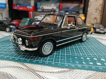 İncəsənət və kolleksiyalar: Məhsul: Kolleksiya üçün klassik avtomobil maketi – BMW 2002tii (miqyas — 2