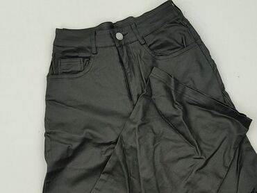 spódnice z wysokim stanem plus size: Spodnie materiałowe damskie, rozmiar S