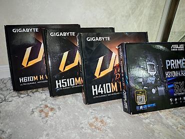ana plata: Ana Platası Gigabyte H610M H V, Yeni — 1