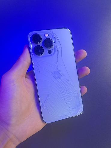 IPhone 13Pro 128гб память,74акб Экран менялся,сзади косяк,фэйса нет