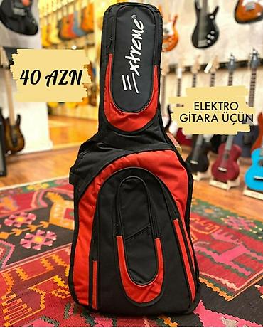 rock gitara: Elektron gitara çantası, çox qalındır. Extreme markasına məxsusdur — 1