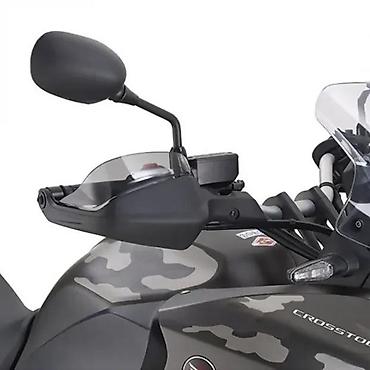 strelica: Ručne štitnike za motocikl sa prozirnim produžecima vetrobrana - — 1