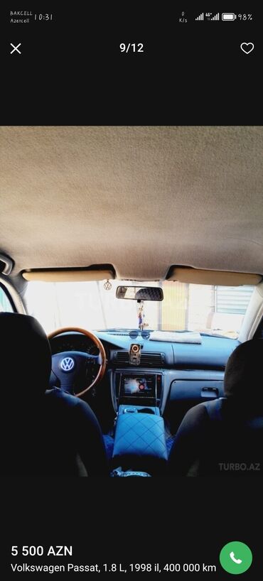 Volkswagen: Volkswagen Passat: 1.8 l | 1998 il Sedan — 9
