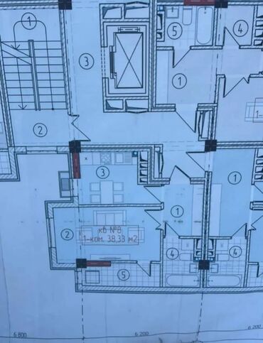 Продажа квартир: 1 комната, 38 м², Элитка, 3 этаж, ПСО (под самоотделку)