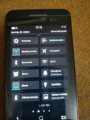 Blackberry: Blackberry Z10, bоја - Crna — 11