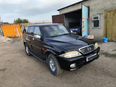 шторки на машину: Ssangyong Musso: 2001 г., 3 л, Автомат, Дизель, Внедорожник