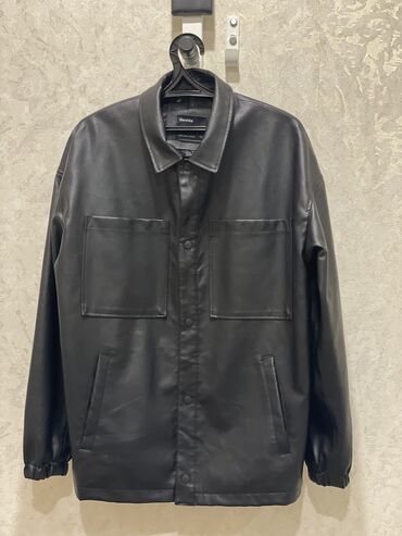 куртка тедди мужская: Куртка L (EU 40), цвет - Черный