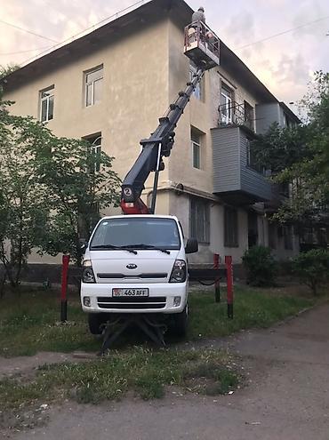 Услуги автовышки на базе Kia (компактная, маневренная)
